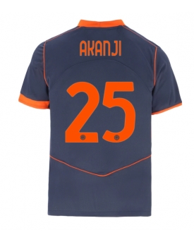 Billige Fotballdrakt Inter Milan Manuel Akanji #25 Replika Tredjedrakt 2025-26 Kortermet Billige Fotballdrakt Inter Milan Manuel Akanji #25 Replika Tredjedrakt 2025-26 Kortermet